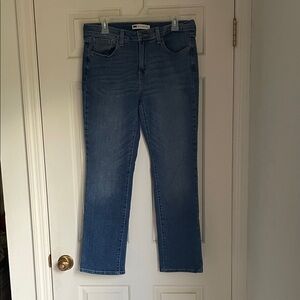 Levi's Classic Blue Straight Leg Jeans